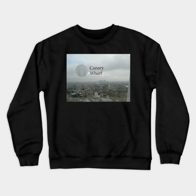 Canary Wharf London Crewneck Sweatshirt by fantastic-designs